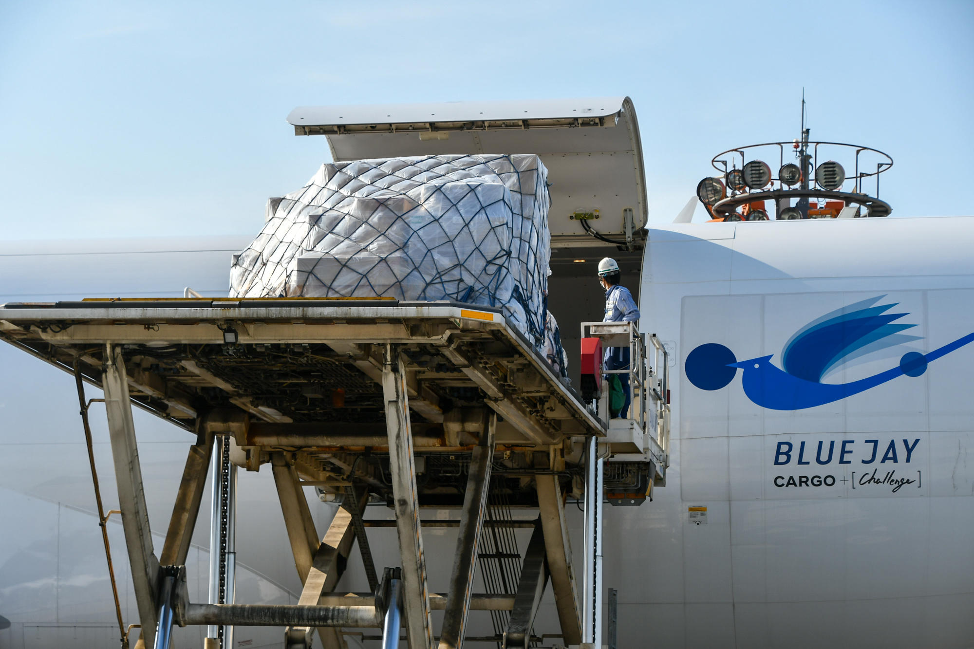 ANA Cargo B777F 貨物機 BLUE JAY 1/400